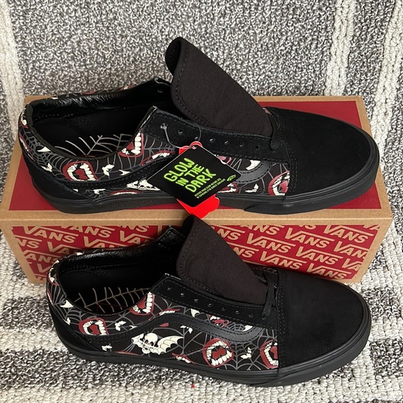 Vans Old Skool Glow Frights Black/Black WMNS - Picture 3 of 16